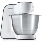 Bosch MUM50E32DE robot de cocina 3,9 L Plata 800 W blanco, 3,9 L, Plata, Botones, 1,25 L, 1,1 m, 1,25 g