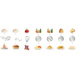 Bosch MUM50E32DE robot de cocina 3,9 L Plata 800 W blanco, 3,9 L, Plata, Botones, 1,25 L, 1,1 m, 1,25 g