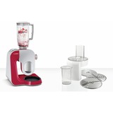 Bosch MUM58720 robot de cocina 1000 W 3,9 L Gris, Rojo, Acero inoxidable rojo/Plateado, 3,9 L, Gris, Rojo, Acero inoxidable, 1,1 m, 220 - 240 V, 50 - 60 Hz, Acero inoxidable