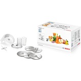 Bosch MUZ5VL1 batidora y accesorio para mezclar alimentos, Trituradora blanco, Acero inoxidable, Blanco, Acero inoxidable, MUM5