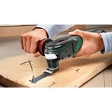 Bosch PMF 350 CES Negro, Verde 350 W 15000 OPM, Herramienta multifunción verde/Negro, Corte, Desbastado, Serrado, Negro, Verde, 15000 OPM, 20000 OPM, 1,4°, Corriente alterna
