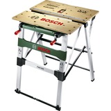 Bosch PWB 600 Bancos de trabajo, Banco de trabajo verde, Aluminio, Bamboo, Madera, Negro, Verde, Metálico, 680 mm, 552,6 mm, 834 mm, 11,6 kg