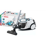 Bosch Serie 6 BGC41LSIL aspiradora Aspiradora cilíndrica Secar 600 W Sin bolsa, Aspiradora de suelo blanco, 600 W, Aspiradora cilíndrica, Secar, Sin bolsa, HEPA, Filtrado