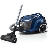 Bosch Serie 6 BGC41X36 aspiradora 2,4 L Aspiradora cilíndrica Secar 700 W Sin bolsa, Aspiradora de suelo negro/Azul, 700 W, Aspiradora cilíndrica, Secar, Sin bolsa, 2,4 L, Filtro EPA, HEPA