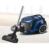 Bosch Serie 6 BGC41X36 aspiradora Aspiradora cilíndrica Secar 700 W Sin bolsa, Aspiradora de suelo negro/Azul, 700 W, Aspiradora cilíndrica, Secar, Sin bolsa, Filtro EPA, HEPA, Filtrado