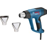 Bosch Soplador de aire caliente GHG 23-66 Professional + accesorio de 2 piezas, Decapador por aire caliente azul/Negro