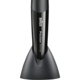 Braun 81519196 depiladora de precisión Negro, Cortapelo para barba negro, Barba, Bigote, 5 mm, 8 mm, Negro, Acero inoxidable, Batería