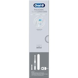 Braun Pulsonic Slim Luxe 4500 Adulto Cepillo dental sónico Platino, Cepillo de dientes eléctrico platino, Adulto, Cepillo dental sónico, Cuidados diarios, Sensible, Blanqueador, 62000 movimientos por minuto, Platino, 2 min
