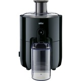 Braun SJ 3100 Licuadora centrífuga 500 W Negro negro, Licuadora centrífuga, Negro, Paso, 1,25 L, 5,5 cm, 0,75 ml