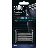 Braun Series 3 81686067 accesorio para maquina de afeitar Cabezal para afeitado, Cabezal de afeitado negro, Cabezal para afeitado, 1 cabezal(es), Negro, 18 mes(es), Alemania, Braun