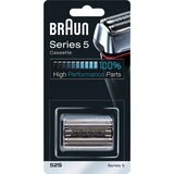 Braun Series 5 81626276 accesorio para maquina de afeitar Cabezal para afeitado, Cabezal de afeitado plateado, Cabezal para afeitado, 1 cabezal(es), Plata, 18 mes(es), Alemania, Braun