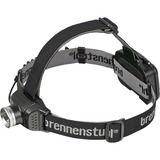 Brennenstuhl 1178780 linterna Negro Linterna con cinta para cabeza LED negro/Gris, Linterna con cinta para cabeza, Negro, De plástico, IP44, LED, 2 lámpara(s)