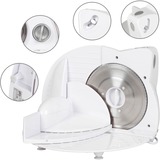 Clatronic AS 2958 rebanadora Eléctrico Blanco, Cortatodo blanco, Eléctrico, Blanco, 230 V, 50 Hz, 230 mm, 310 mm