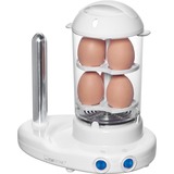Clatronic HA-HOTDOG-13 cuecehuevos, Hot Dog maker blanco, 350 W, 230 V, 50 Hz