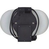 Cloer 1329 gofrera 1200 W Negro, Acero inoxidable plateado/Negro, 1200 W, 230 V
