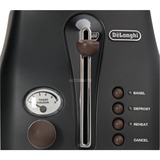 DeLonghi 2103.BK 2 rebanada(s) 900 W Negro, Tostadora negro (mate), 2 rebanada(s), Negro, Acero inoxidable, 900 W, 220 - 240 V, 50 - 60 Hz