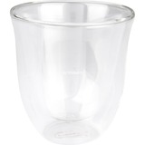 DeLonghi 5513214601 vaso de café Transparente 2 pieza(s) 270 ml, Vidrio transparente, Transparente, Vidrio, 2 pieza(s), Transparente, 270 ml, 95 mm