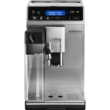 DeLonghi Autentica Cappuccino ETAM 29.660.SB Máquina espresso, Superautomática plateado/Negro, Máquina espresso, Granos de café, Molinillo integrado, 1450 W, Negro, Acero inoxidable