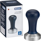 DeLonghi DLSC058 pieza y accesorio para cafetera Coffee tamper, Prensa azul oscuro/Acero fino, Coffee tamper, Negro, Plata, 1 pieza(s)