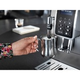 DeLonghi Dinamica Ecam 350.35.SB Totalmente automática Máquina espresso 1,8 L, Superautomática plateado/Negro, Máquina espresso, 1,8 L, Granos de café, De café molido, Molinillo integrado, 1450 W, Negro, Plata