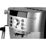 DeLonghi ECAM 22.110.SB cafetera eléctrica Totalmente automática Máquina espresso 1,8 L, Superautomática plateado/Negro, Máquina espresso, 1,8 L, Granos de café, De café molido, Molinillo integrado, 1450 W, Negro, Plata