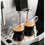 DeLonghi ECAM 22.110.SB cafetera eléctrica Totalmente automática Máquina espresso 1,8 L, Superautomática plateado/Negro, Máquina espresso, 1,8 L, Granos de café, De café molido, Molinillo integrado, 1450 W, Negro, Plata