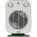 DeLonghi HFS50B20.GR Interior Verde, Blanco 2000 W Ventilador eléctrico, Termoventiladores verde, Ventilador eléctrico, IP21, Interior, Escritorio, Piso, Mesa, Verde, Blanco, Giratorio