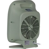 DeLonghi HFS50B20.GR Interior Verde, Blanco 2000 W Ventilador eléctrico, Termoventiladores verde, Ventilador eléctrico, IP21, Interior, Escritorio, Piso, Mesa, Verde, Blanco, Giratorio