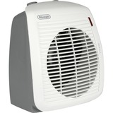 DeLonghi HVY1030 calefactor eléctrico 2000 W, Termoventiladores blanco/Gris, 2000 W, 1000 W, 65 m³, 220 - 230 V, 50 Hz, 600 g