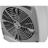 DeLonghi HVY1030 calefactor eléctrico 2000 W, Termoventiladores blanco/Gris, 2000 W, 1000 W, 65 m³, 220 - 230 V, 50 Hz, 600 g