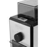 DeLonghi KG89 110 W Acero inoxidable, Molinillo de café plateado, 120 g, Acero inoxidable, Plástico, Acero inoxidable, 12 pieza(s), 110 W, 220 - 240 V