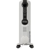 DeLonghi Radia S TRRS0920 Interior Blanco 2000 W Radiador de aceite eléctrico gris, Radiador de aceite eléctrico, Aceite, 1,4 m, Interior, Piso, Blanco