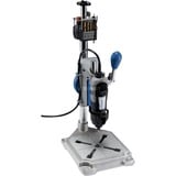 Dremel 26150220JB taladro Llave, Soporte Taladro de columna de sobremesa, Llave, Negro, Azul