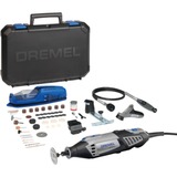 Dremel 4000-4/65 EZ Negro, Azul, Plata 175 W 35000 OPM, Herramienta multifunción negro/Gris, Artesanía, Corte, perforacion, Desbastado, Pulido, Lijado, Negro, Azul, Plata, 35000 OPM, 5000 OPM, Corriente alterna, 175 W