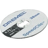 Dremel SC409 Metal Disco de corte, Hoja Disco de corte, Metal, 35000 RPM, 3,8 cm, 0,75 mm, 5 pieza(s)