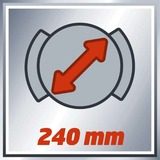 EINHELL CC-PO 90 abrillantador para coches 90 W 2400 RPM, Pulidor rojo, 2400 RPM, 90 W, Rojo, 1,91 kg, Corriente alterna