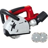 EINHELL Fresadora de ranuras para muros TC-MA 1300, Esamblaje con galleta rojo/Negro