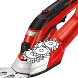 EINHELL GE-CG 12 Li tijera de césped inalámbrica 12 V Ión de litio Negro, Rojo, Plata, Podadora rojo/Negro, 8 ml, 8 mm, Negro, Rojo, Plata, 61 dB, 81 dB, 6 dB