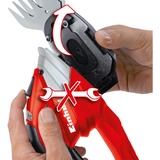 EINHELL GE-CG 12 Li tijera de césped inalámbrica 12 V Ión de litio Negro, Rojo, Plata, Podadora rojo/Negro, 8 ml, 8 mm, Negro, Rojo, Plata, 61 dB, 81 dB, 6 dB