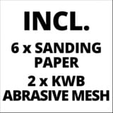 EINHELL Lijadora para placas de yeso TE-DW 225 X, Amoladora de paneles de yeso rojo/Negro