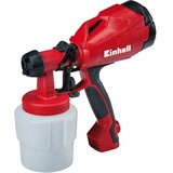 EINHELL Pistola pulverizadora de pintura TC-SY 400 P, Arma de aerosol rojo/Negro