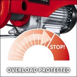 EINHELL TC-EH 250 500 W 12 m 125 kg, Torno rojo, Polipasto de alambre, 12 m, 125 kg, 250 kg, 11,5 m, 5,7 m
