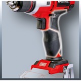 EINHELL TE-CD 18 Li E - solo Taladro de pistola Negro, Rojo 1400 RPM Ión de litio 2 Ah 1,14 kg, Taladro/destornillador rojo/Negro, Taladro de pistola, perforacion, Desatornillar, Negro, Rojo, 1400 RPM, 6 mm, 47 Nm