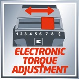 EINHELL TE-CD 18 Li E - solo Taladro de pistola Negro, Rojo 1400 RPM Ión de litio 2 Ah 1,14 kg, Taladro/destornillador rojo/Negro, Taladro de pistola, perforacion, Desatornillar, Negro, Rojo, 1400 RPM, 6 mm, 47 Nm