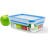 Emsa 508540 recipiente de almacenar comida Rectangular Caja 1 L Transparente 6 pieza(s) transparente/Azul, Caja, Rectangular, 1 L, Transparente, Alemania, 136 mm