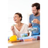 Emsa 508540 recipiente de almacenar comida Rectangular Caja 1 L Transparente 6 pieza(s) transparente/Azul, Caja, Rectangular, 1 L, Transparente, Alemania, 136 mm