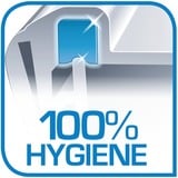 Emsa 508544 recipiente de almacenar comida Rectangular Caja 2,3 L Transparente 6 pieza(s) transparente/Azul, Caja, Rectangular, 2,3 L, Transparente, Polipropileno (PP), Elastómero termoplástico (TPE), Alemania