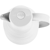 Emsa Samba Wave termo 1 L Blanco, Jarra termo blanco, 1 L, Blanco, Polipropileno (PP), 178 mm, 145 mm, 215 mm