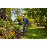 GARDENA 17000-20 pala y paleta Pala de metal con cabeza puntiaguda ergonómica para drenaje Acero Negro, Palas madera/Turquesa, Pala de metal con cabeza puntiaguda ergonómica para drenaje, Acero, Negro, Plaza, Con forma de D, Monocromo