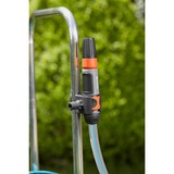 GARDENA 18513-20 AquaRoll M Carro con carrete para manguera , Carretilla para manguera turquesa/Gris, incluye manguera de 20 metros, 13 mm